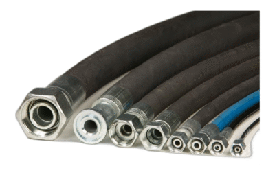 Рукава высокого давления с двумя слоями стальной оплетки, соответствующие стандарту EN 853 2SN