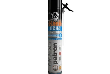 Клей-пена полиуретановая быт. PATRON (750мл)