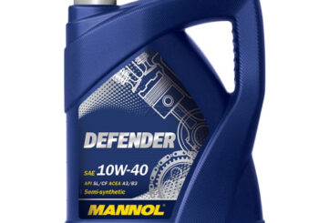 Масло моторное псинтетика Mannol 10W40 Defender SAE (5л.)