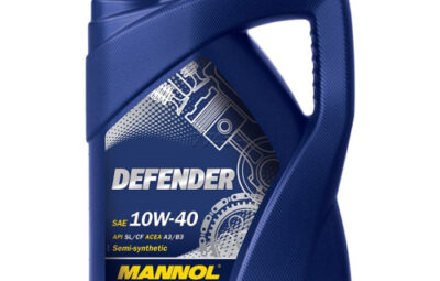 Масло моторное псинтетика Mannol 10W40 Defender SAE (5л.)