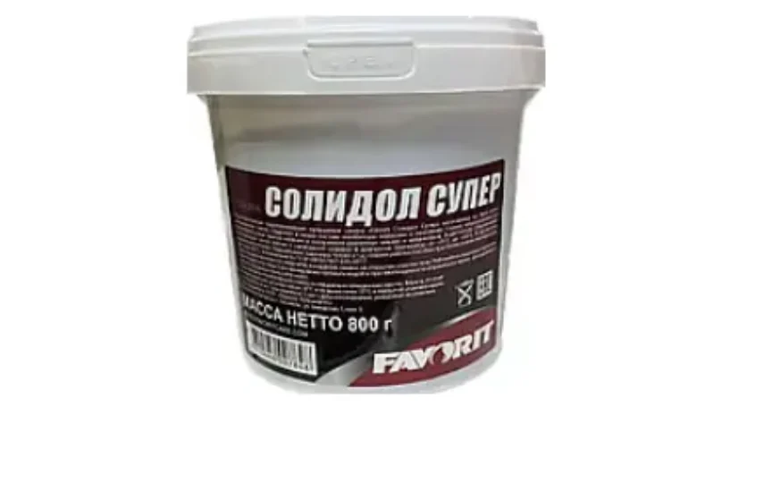 Смазка Солидол Супер FAVORIT 0,8кг,